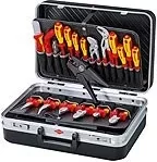 Set veglash mekanike KNIPEX 2120, 20 vegla, Ngjyrë e zezë