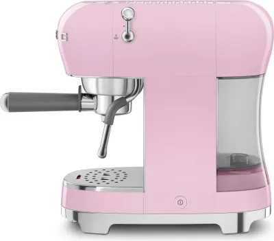 Makinë kafeje SMEG ECF02PKEU, manuale, 2 filxhanë, 1350W, rozë