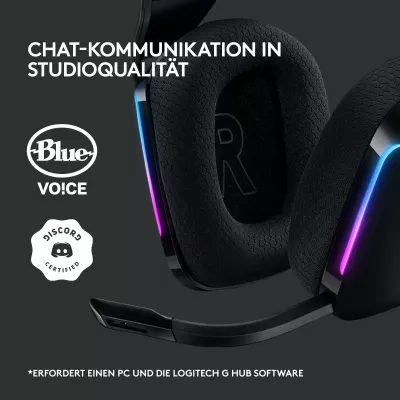 Kufje gaming Logitech G G733 LIGHTSPEED, wireless, RGB, e zezë