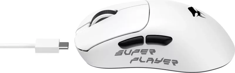 Maus gaming HAVIT StarBlaze-1, me ose pa kabllo, 26000 DPI, i bardhë dhe i zi
