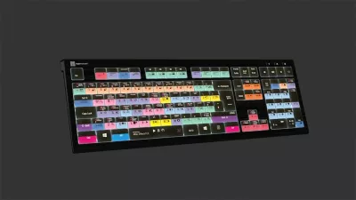 Tastierë LogicKeyboard Astra 2 Adobe After Effects CC UK për PC