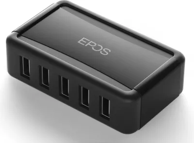 Hub USB EPOS MCH 7, 7 porta, i zi