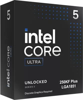 Procesor Intel Core Ultra 5 250KF Plus 4.2GHz 30MB Cache Socket 1851, BOX