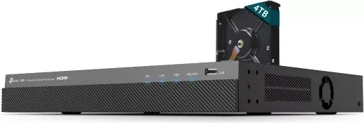 NVR TP-Link VIGI VIGINVR2016H-16MP4TB, 16 kanale, 4 TB, Ngjyrë e zezë