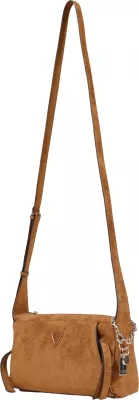 Çantë krahu Guess Coleen Logo Small SA HWSG97 45720 për femra, ngjyrë lëkure