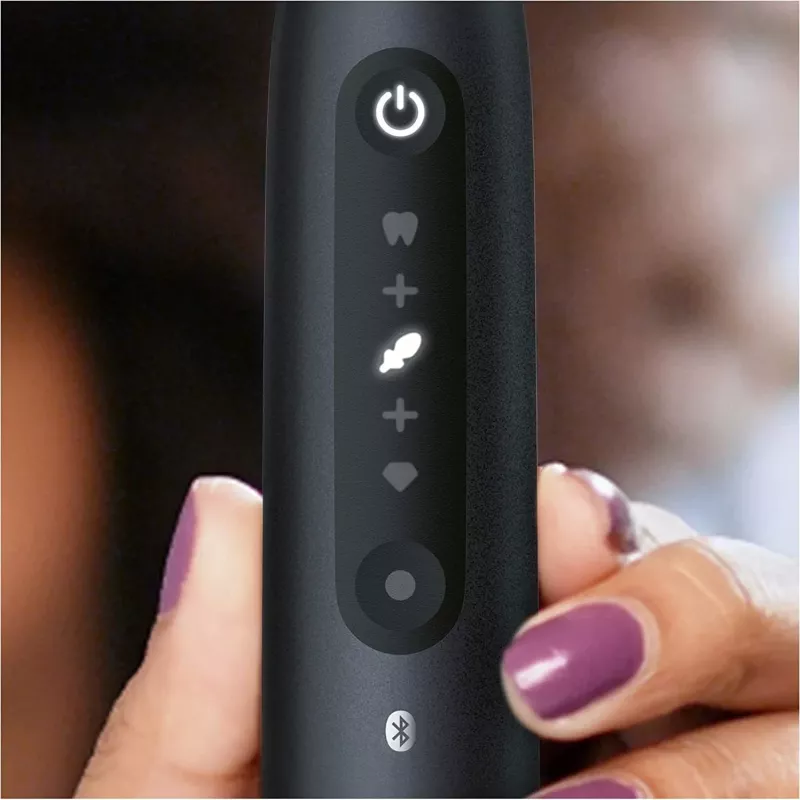 Furça elektrike Oral-B iO Series 5, për çift në ngjyrë të bardhë dhe të zezë