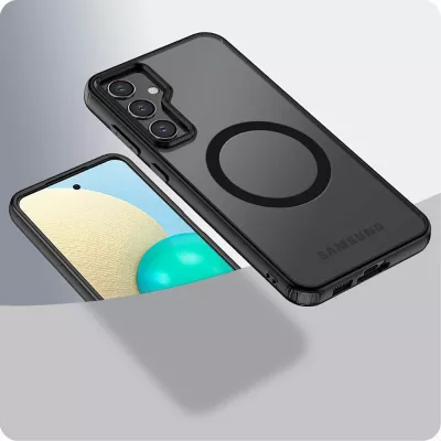 Mbështjellës Tech-Protect MagMat për Samsung Galaxy A55 5G, MagSafe, i zi mat