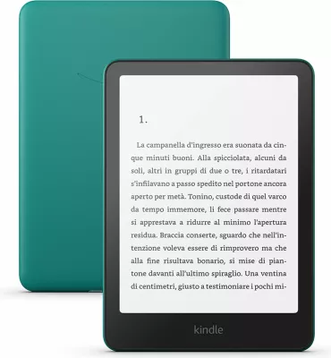 Lexues elektronik Amazon Kindle 7 inç, 16GB, Wi-Fi, Bluetooth, i gjelbër