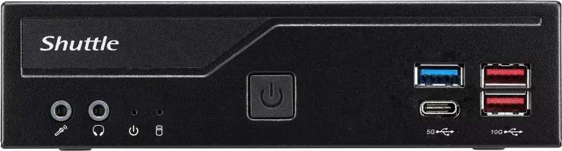 Mini PC Shuttle DH770, Intel H770, LGA 1700, DDR5-SDRAM, metal