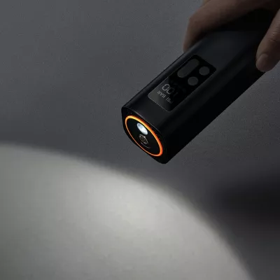 Kompresor mini për goma Baseus CRCQ000001, 12V, 120W, i zi