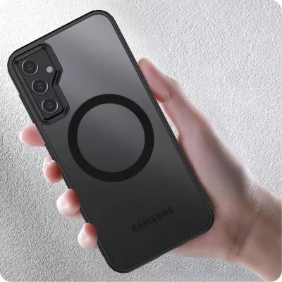 Mbështjellës Tech-Protect MagMat për Samsung Galaxy A55 5G, MagSafe, i zi mat