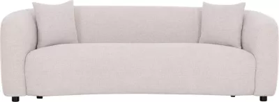 Divan treshe NORD, material bezhë e çelët, FH3321.02, 230x96x75cm