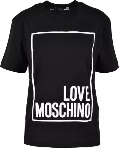 Maicë për femra Love Moschino, e zezë