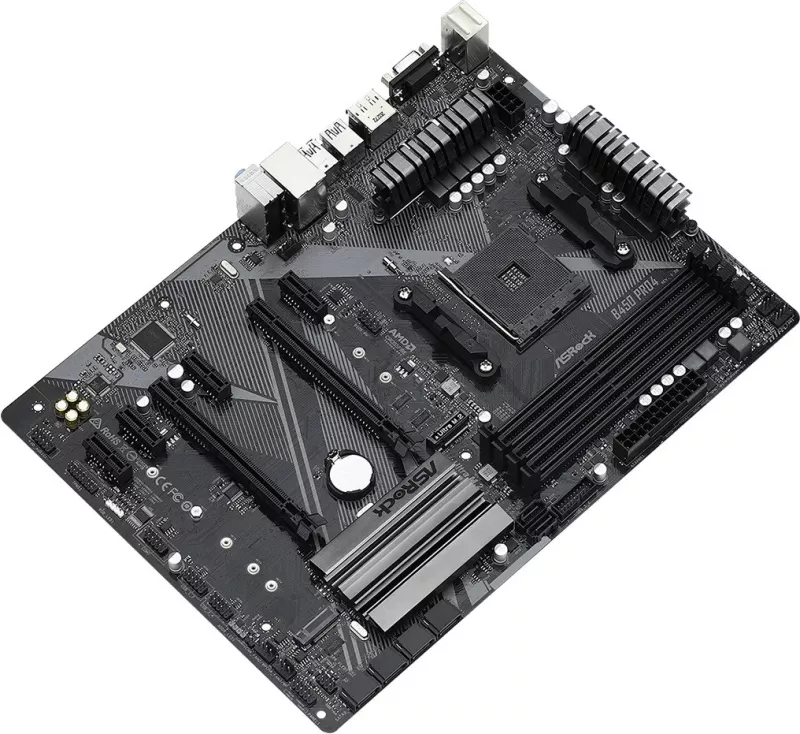 Pllakë amë Asrock ATX B450, 64GB 