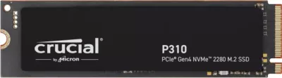 SSD Crucial P310 1TB NVMe PCIe Gen4 M.2 2280, e zezë