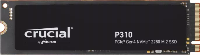 SSD Crucial P310 1TB NVMe PCIe Gen4 M.2 2280, e zezë