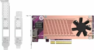 Kartë zgjerimi PCIe QNAP QM2-2P10G1TB, 2x M.2 NVMe + 10GbE RJ-45