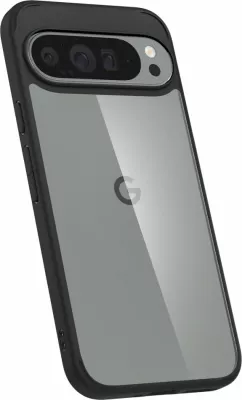 Mbështjellës Spigen Ultra Hybrid për Google Pixel 9 Pro XL, i zi