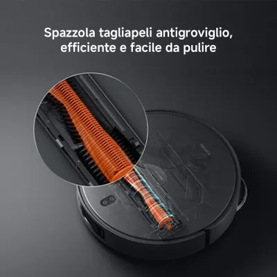 Fshesë me korrent robotike, Xiaomi, X20 Max BHR9220EU, me stacion dokimi, e zezë