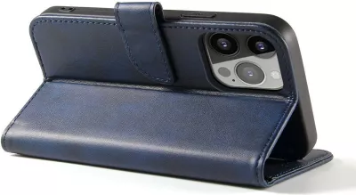 Mbështjellës magnetik Hurtel për Xiaomi Redmi Note 12 5G / Poco X5 5G, me kapak, portofol dhe qëndrim, Blu
