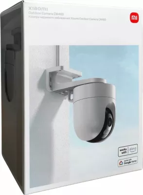 Kamerë IP Xiaomi CW400 2.5K Wi‑Fi IP66 rrotulluese 360° (EU), set me montim muri/tavani