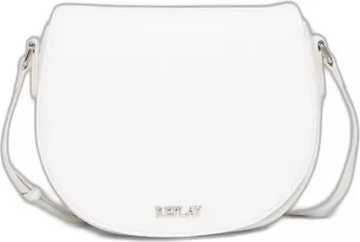 Çantë krahu për femra Replay FW3586.000.A0420A, e bardhë