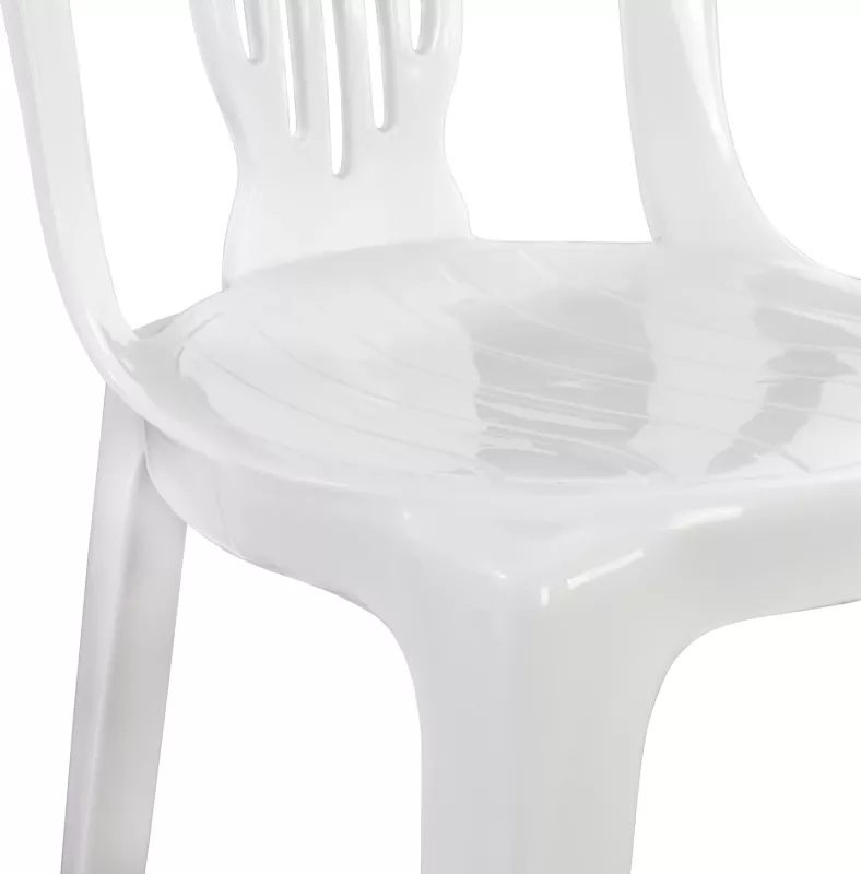 Karrige plastike Vienna e bardhë 303002010 44x50x87 cm