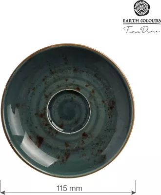 Nënfilxhan ekspresi Fine Dine Arando 115 mm, gri, set 6 copë
