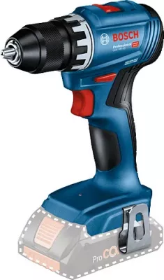Shpuese Bosch GSR 18V-45 Professional, pistol grip, pa çelës, 18V, zi/blu