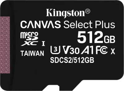 Kartë memorie Kingston Canvas Select Plus, 512GB
