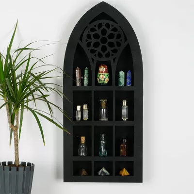 Organizues druri Skye Decor, ngjyrë e zezë, Meh207-M, 66x29x6cm