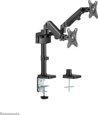 Krah monitori Neomounts DS70-750BL2, Clamp/Grommet, 7 kg, 43.2 cm (17"), 68.6 cm (27"), 100 x 100 mm, E zezë