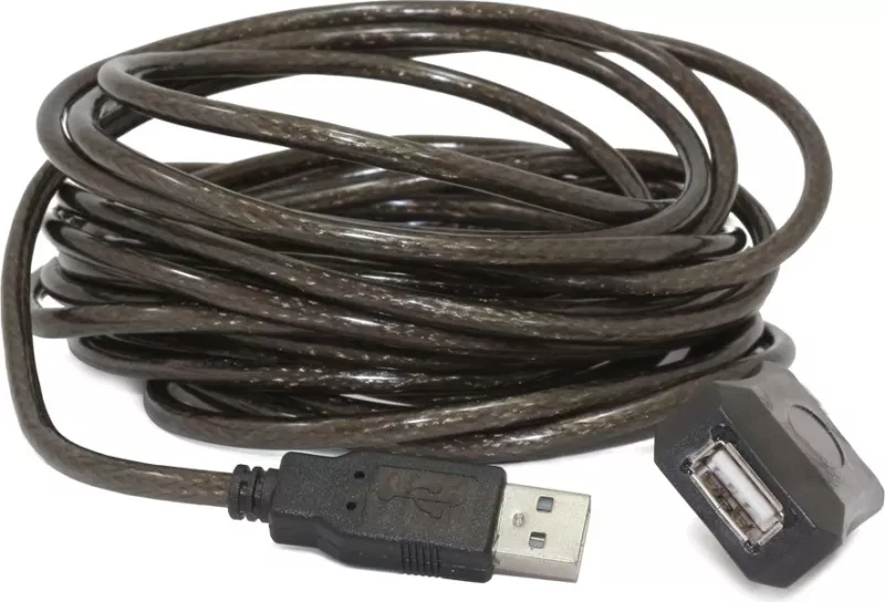 Kabllo USB A/USB A Gembird, USB 2.0, 5m, e zezë