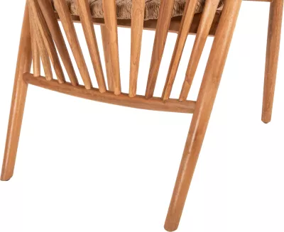Karrige PERMAINE FH9825 dru tik - litar sintetik, ngjyrë natyrale, 60x63x82H cm