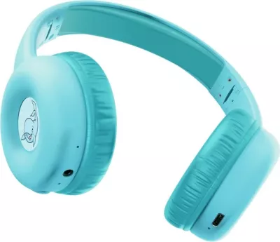 Kufje Trust Nouna, me ose pa kabllo, Bluetooth, USB Type-C, Kaltër