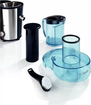 Makinë për bëjë lëng Bosch MES3500, 700 W, e Zezë dhe Argjendtë