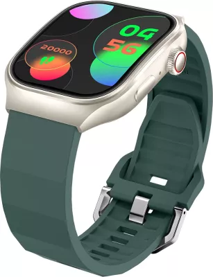 Smartwatch Moye Kronos Force Special Edition 2.1 inç TFT, IP67, Bluetooth 5.2, me 3 rripa silikoni 22 mm + Kufje wireless Moye Aurras 3 Lite