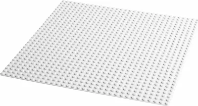 Pllakë ndërtimi LEGO Classic 11026, 32x32 (25x25 cm), 1 copë, e bardhë