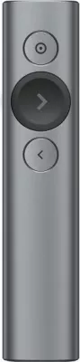 Telekomandë prezantimi Logitech Spotlight Plus 910-005166, Bluetooth/2.4GHz, rreze 30 m, USB-C, gri