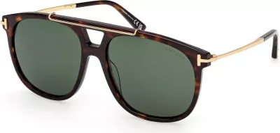 Syze dielli për meshkuj Tom Ford FT1306 52N, të zeza