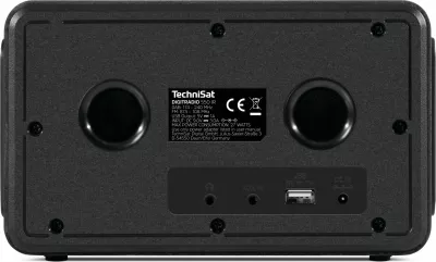 Radio digjitale TechniSat DigitRadio 550 IR, internet radio, DAB+, FM, e zezë