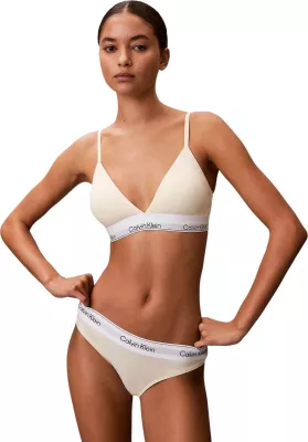 Të brendshme bikini për femra Calvin Klein Underwear LV00QF8520, krem [Madhësia: M]