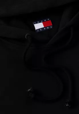 Duks me kapuç Tommy Hilfiger Jeans DM0DM21922 për meshkuj, i zi [Madhësia: XXL]