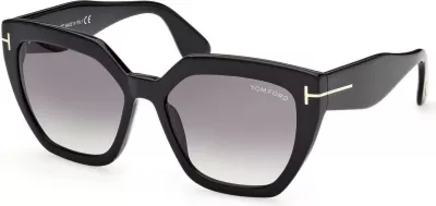 Syze dielli për femra Tom Ford Phoebe FT0939 01B, të zeza [Madhësia: 56]