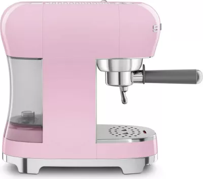 Makinë kafeje SMEG ECF02PKEU, manuale, 2 filxhanë, 1350W, rozë