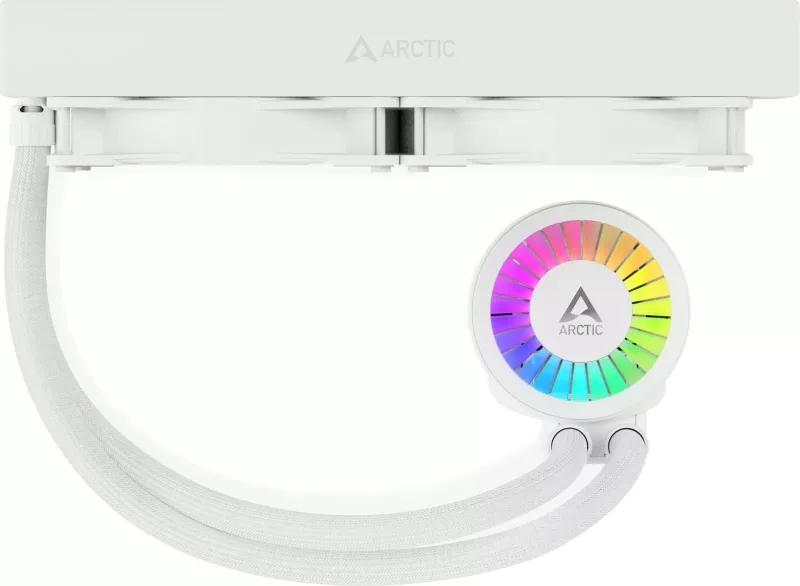 Ftohës uji ARCTIC Liquid Freezer III 280 A-RGB, 14 cm, 69.9 cfm, i bardhë