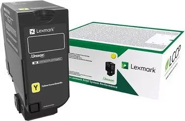 Toner Lexmark 75B20Y0, 10000 faqe, Verdhë