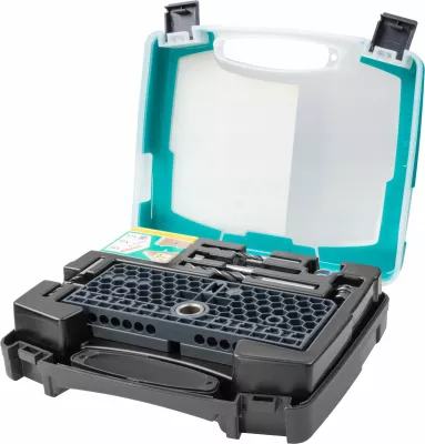 Set lidhës ekscentrik për mobilje Wolfcraft 4665000, 53 copë
