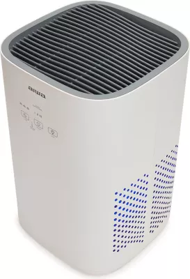 Pastrues ajri AIWA PA-100, HEPA H13 + jonizues, CADR 140 m³/h, për dhomë 16.8 m², 30 W, i bardhë
