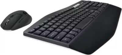 Set tastierë dhe Maus wireless Logitech MK850 Unifying, Bluetooth/2.4GHz, SLO engraving, i zi
